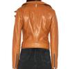 NOORA Damen Echtlederjacke