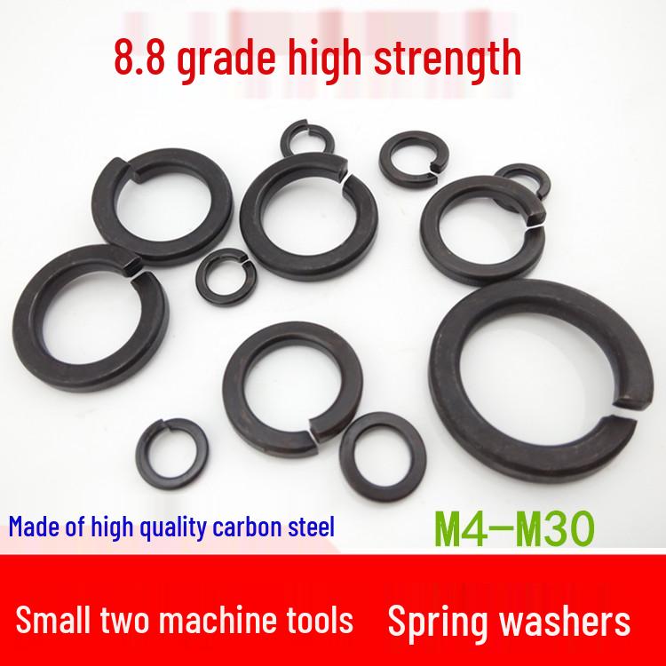 GB93-76 High-Strength Black Spring Washer/Gasket M4-M30 M5