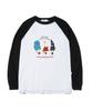PAGESIISII House-House Print Oversized Long Sleeve [4 Colors]