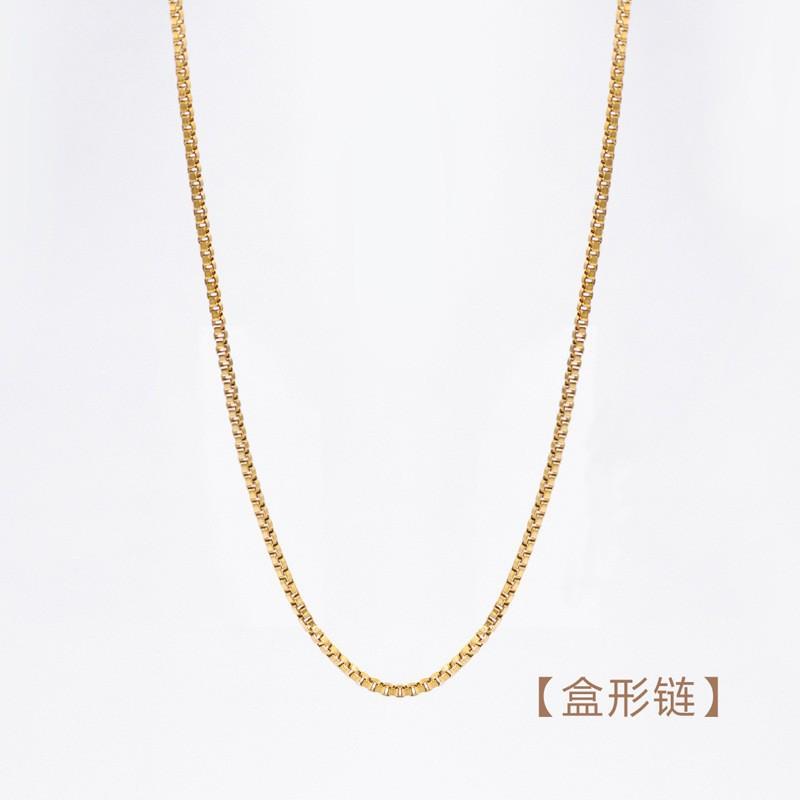 Diy Natural Stone Pendant Accessories 18K Vacuum Plated Titanium Steel Necklace Earrings Accessories Work In Progress