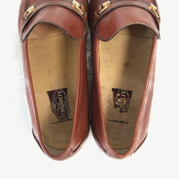 Retail 50000yen Plus BARRETT Leather Bit Moccasin Loafer 8.5 / 26.5-27.0cm / Brown Slip-On Business Shoes(USED)
