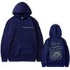 Montell Fish Printed Hoodie Men's Oversized Hoodie High-quality Casual Fashion Hoodie