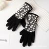 Austrian Velvet Children's Thermal Gloves Winter Panda Boys and Girls Fleece Anti-splashing, Windproof and Thickened Outdoor Play Snow Gloves