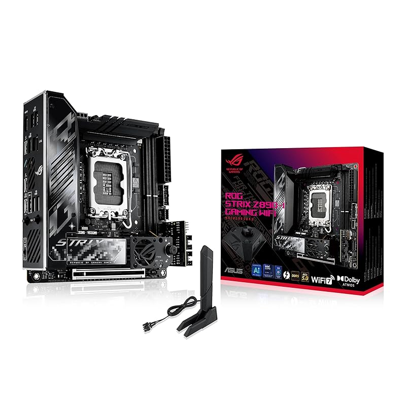 

ASUS ROG STRIX Z890-I GAMING WIFI intel Core Ultra Processors (series 2) correspondence LGA 1851 Z890 mounted DDR5 ATX Domestic authorized distributor