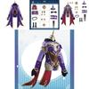 Genshin Impact Mona Cosplay Costume Full Set High Quality Cotton Exquisite Details