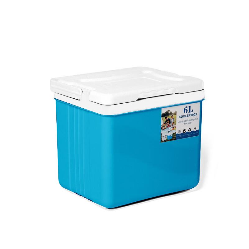 Tri-polar 6L Portable Cooler Box with Ice Packs