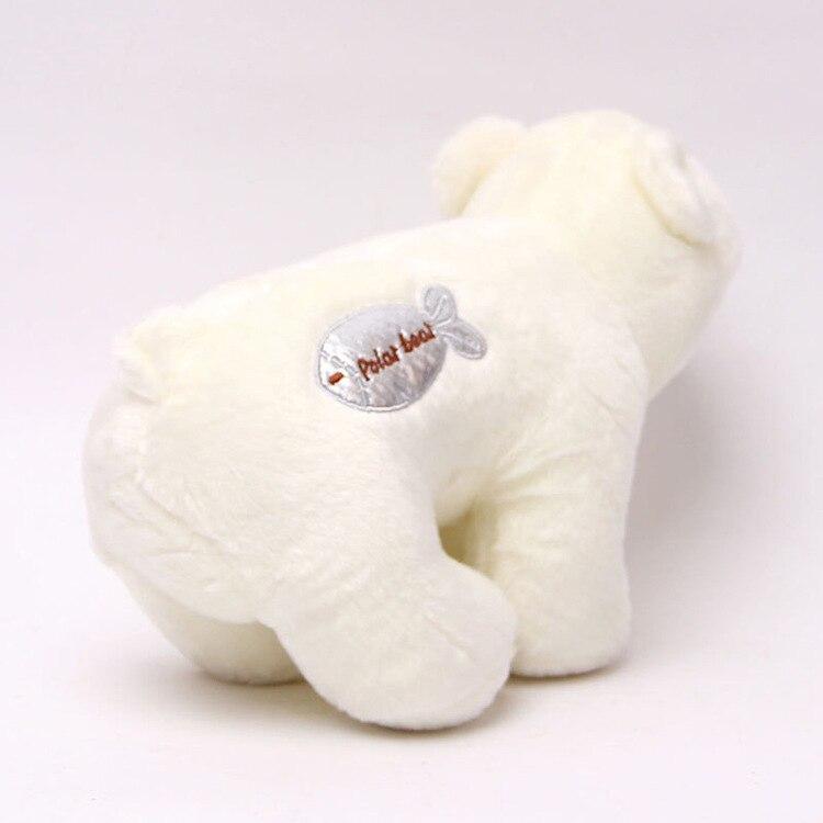 Children's Plush Toy Polar Bear White Solid Stuffed Doll