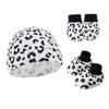 Newborn Baby Hat, Baby Hood, Male and Female Children, Spring and Autumn Baby, Pure Cotton Hat, Gloves, Foot Covers
