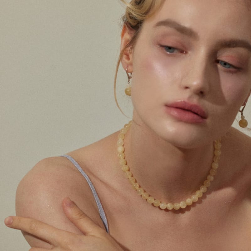 Favorite Noun Butter Gemstone Earring