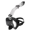 Diving Goggles Anti Fog Good Sealing Snorkel Goggles Glasses with Camera Mount for Swimming