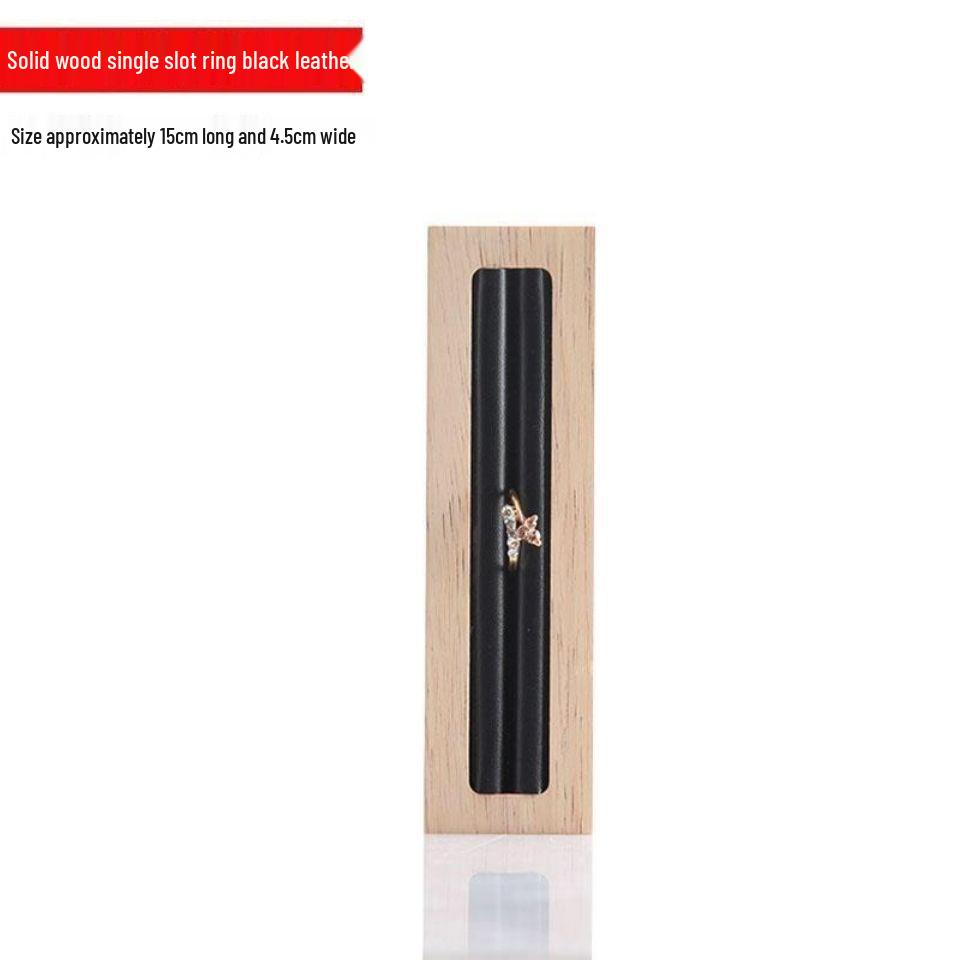 Bamboo & Wood Jewelry Display Plate for Rings, Necklaces, Bracelets — Durable & Exquisite Storage Solution