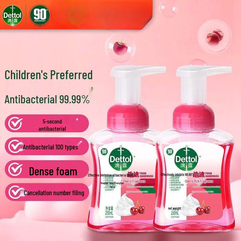 Dettol Cherry Blossom Foaming Antibacterial Hand Wash