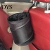 Car Waste Management Solution Collapsible Trash Can, Interior Foldable Container, Waterproof Oxford Travel Essentials for Organization Cloth Bin with