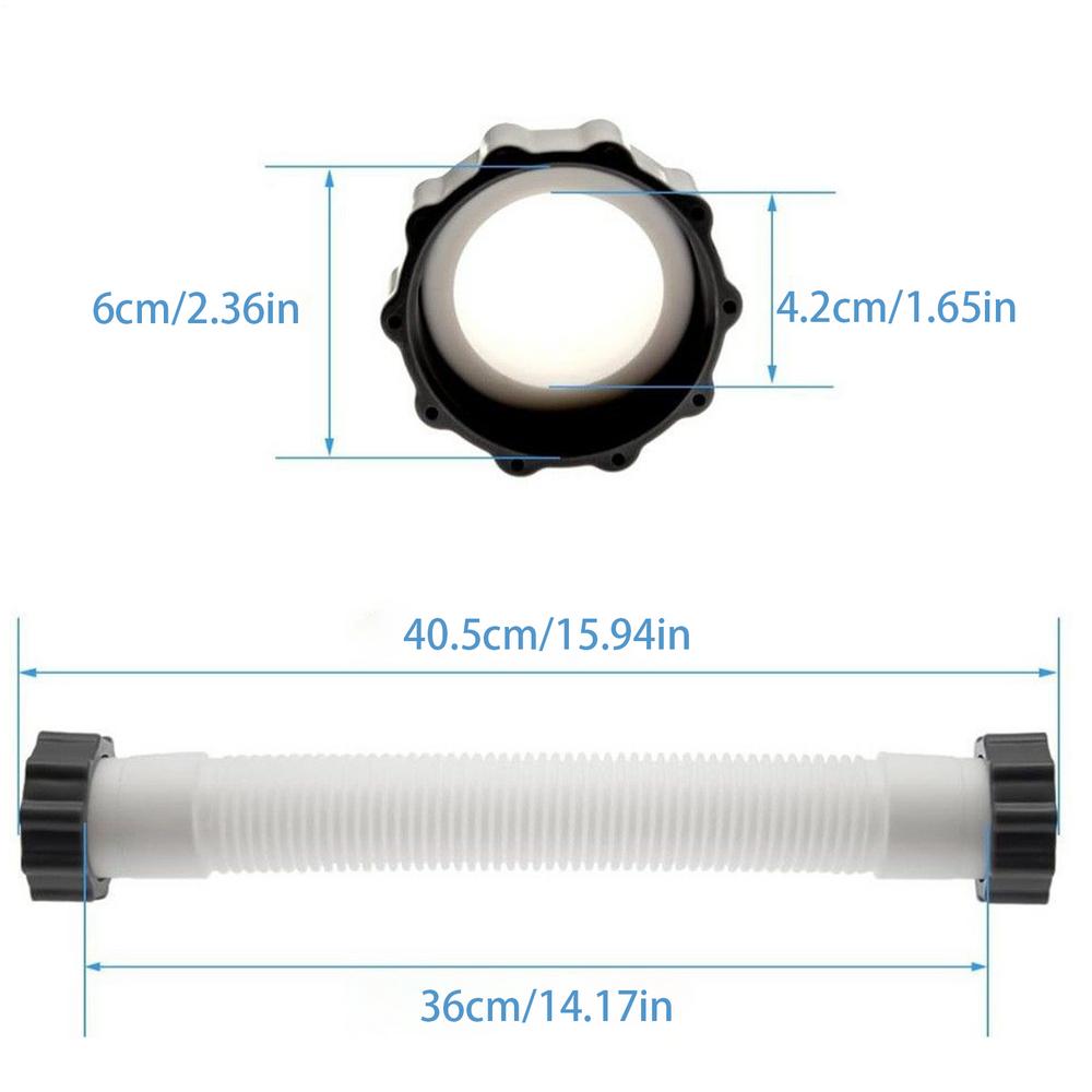 Pool Pump Hose Filter Pump Hose Pool Pump Replacement Hose For 29060E Filter Pump Aboves Ground Pools Replacement Fitting
