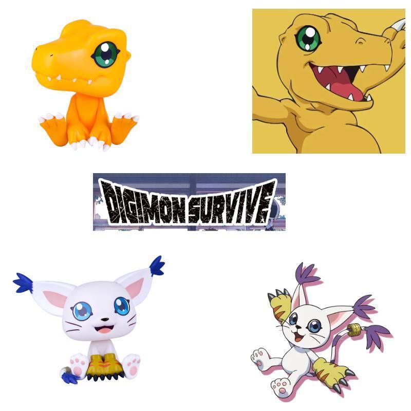 Model Adventure Digimon Boxed Cake Ornaments Figure Toy For The Kid Birthday