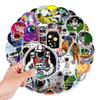 100 Astronaut Graffiti Stickers Car Motorcycle Helmet Computer Mobile Phone Decoration Stickers