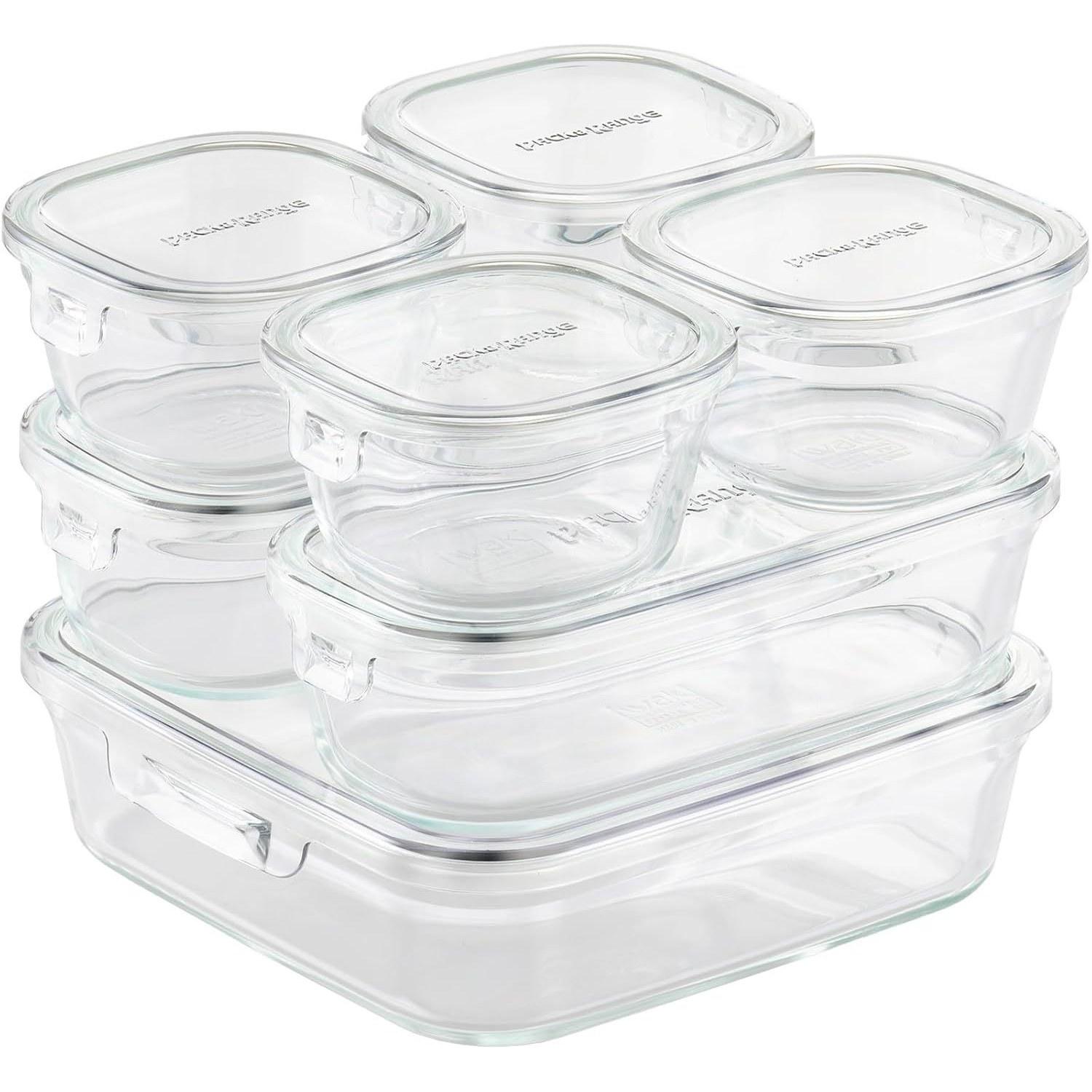 Iwaki Heat-Resistant Glass Storage Container Microwave