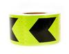 10Cm X 1M Traffic Warning Selfadhesive Tape Safety Protective Pvc Reflective Sticker