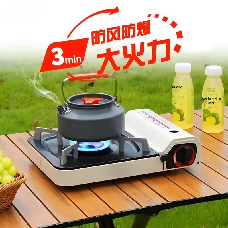 Wind Speed Battle Portable Windproof Camping Cassette Stove