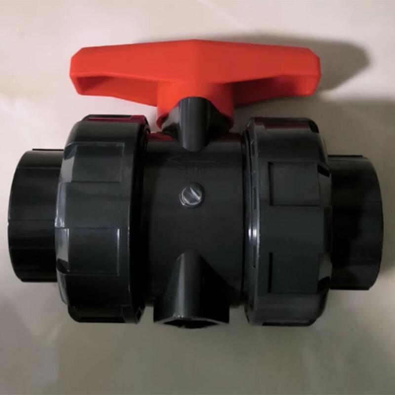 Rongsheng UPVC Double Union Socket Ball Valve