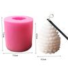 Xmas Bakeware Baking Tool Silicone Candle Mold Pinecone Candle Mold Soap Mould Candle Making Mold
