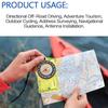Advanced Hiking Compass for Backpacking Camping and Map Reading Professional Orienteering Navigation Tool