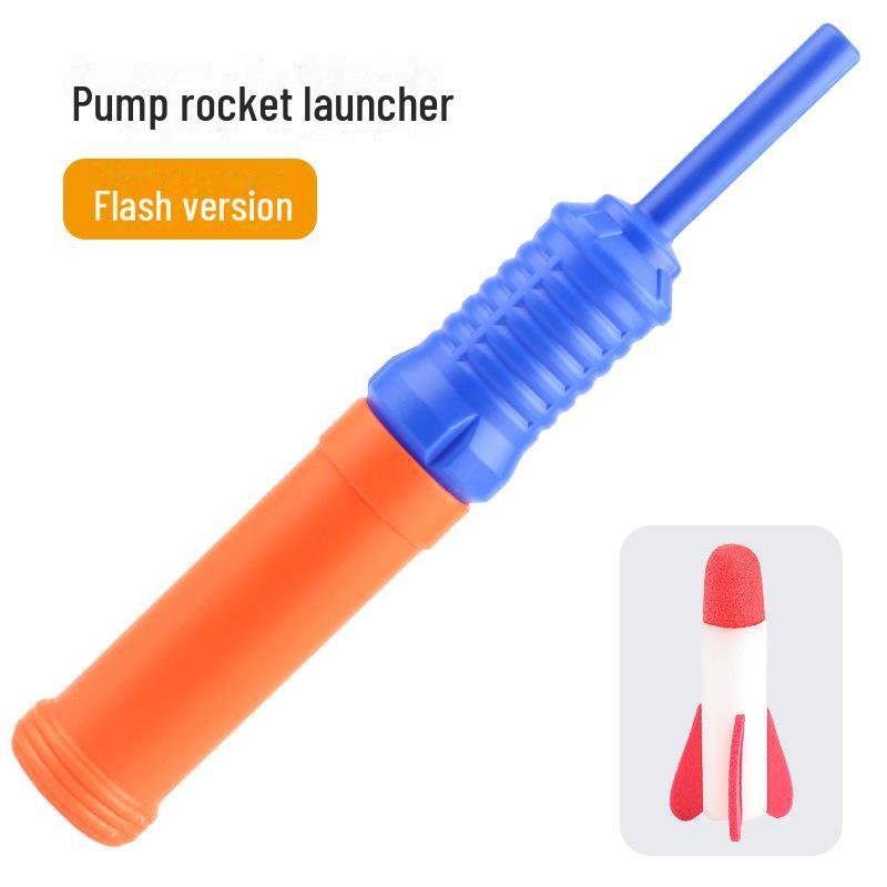 Luminous Outdoor Parent-Child Rocket Launcher Toy