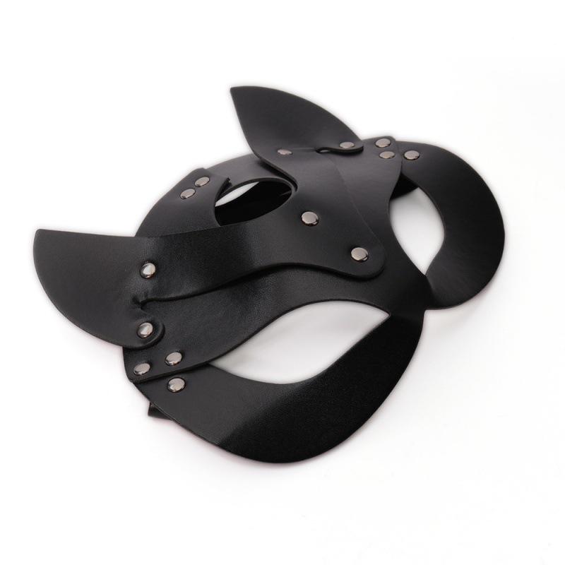 

Women s SM Fox Mask - Sexy Leather Design, One-Piece Dropshipping Pink Fox Mask