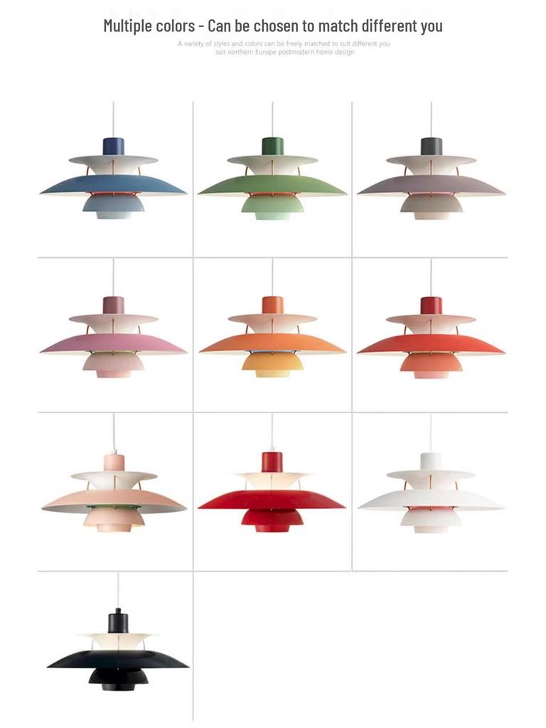 PH5 Danish UFO Design Pendant Lamp: Modern Bedroom, Restaurant & Bar Lighting