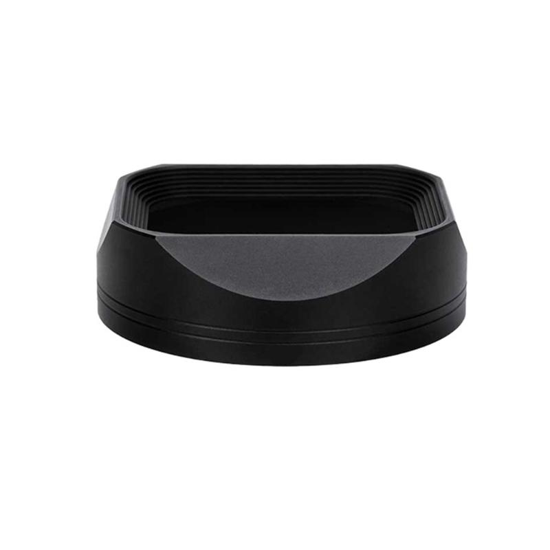 Aluminum Alloy Camera Lens Hood for Q343 AntiReflection Square Photography Equipment