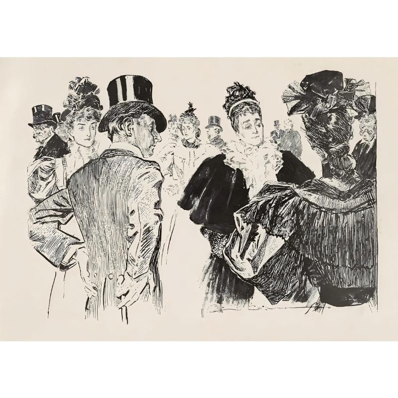 

Retro Abstract Black and White Sketch Early Street Life Scenery Poster Canvas Paint Print Art Pictures Home Room Wall Decor Gift 21cm×30cm NoFrame