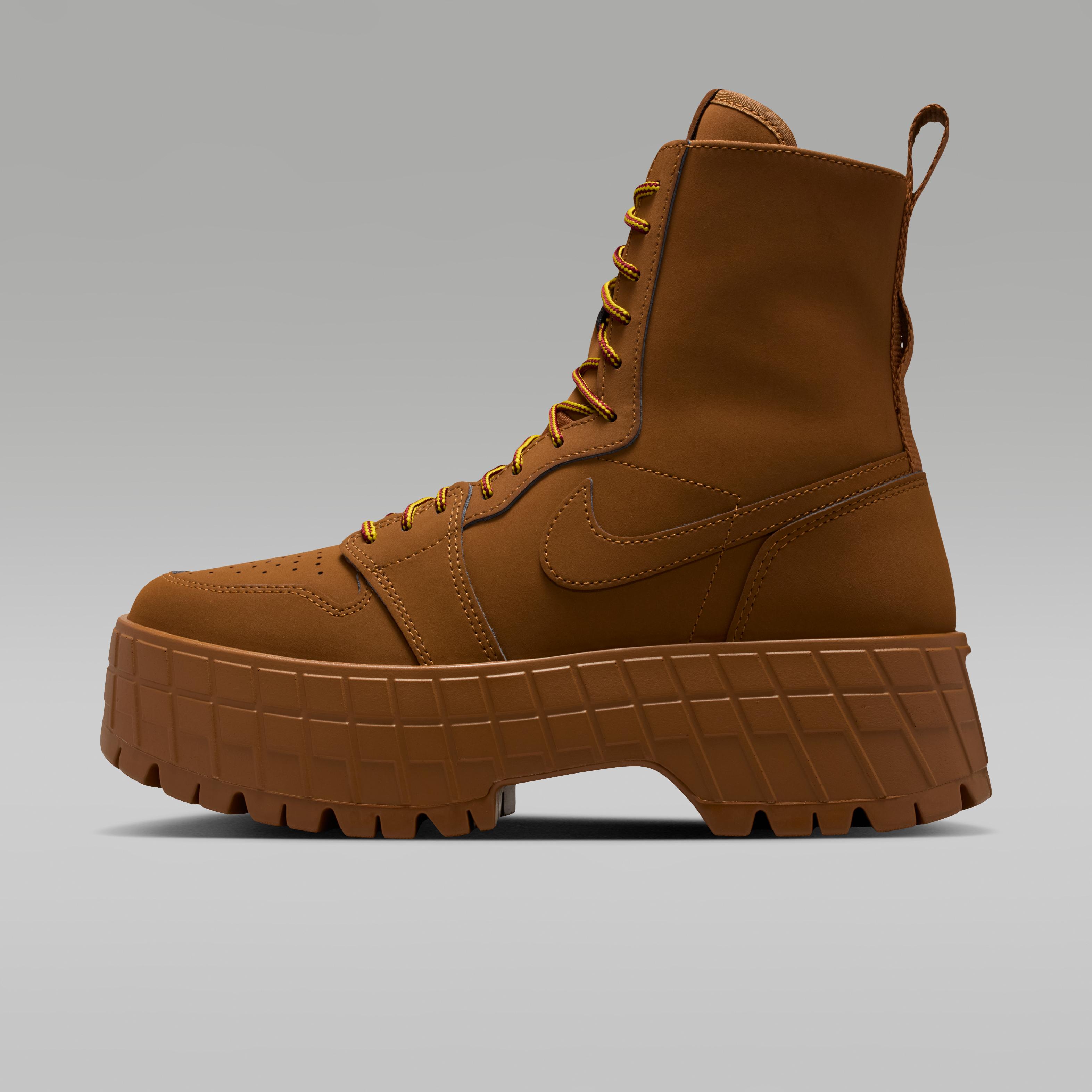 Jordan 1 High Brooklyn Light British Tan (Women s) 35.5