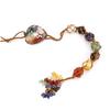 Crystal Car Pendant With Handwoven Weaving Design For Bedroom Decor