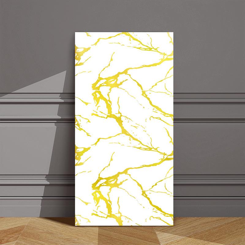 Self-Adhesive Waterproof PVC Wall Stickers: Imitation Marble & Aluminum-Plastic Panels