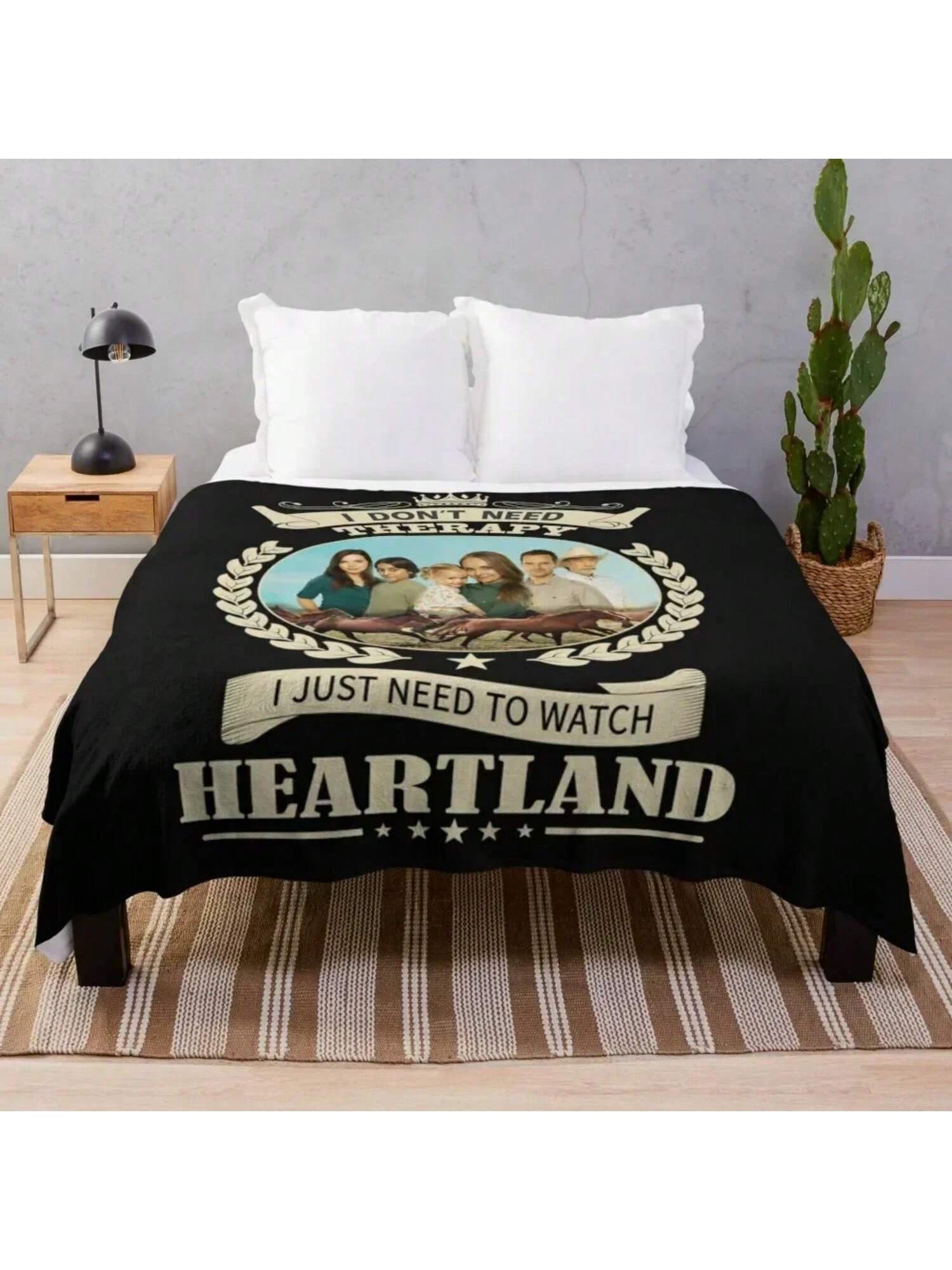Heartland T-Shirt, Heartland Ranch, Heartland US, Uk,Heartland Canada,Heartland ,He Throw Blanket S