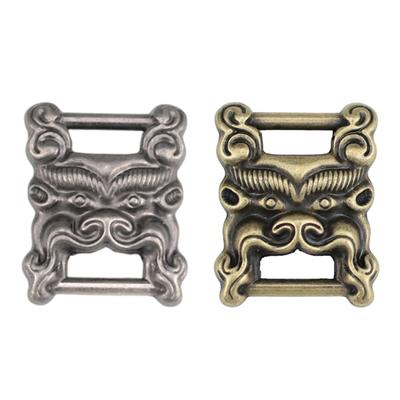 Snow Lions Ornament Sturdy Alloy Charm for Necklace Chain Decoration