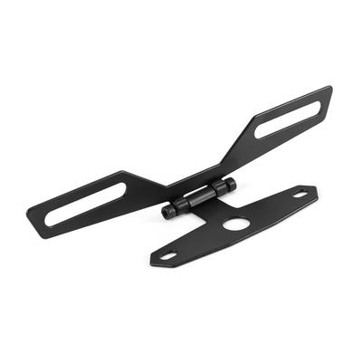 Motorcycle License Plate  Taillight Bracket Fixed Folding Mutifunction  License Plate  Light Holder Mount Motorbike Parts