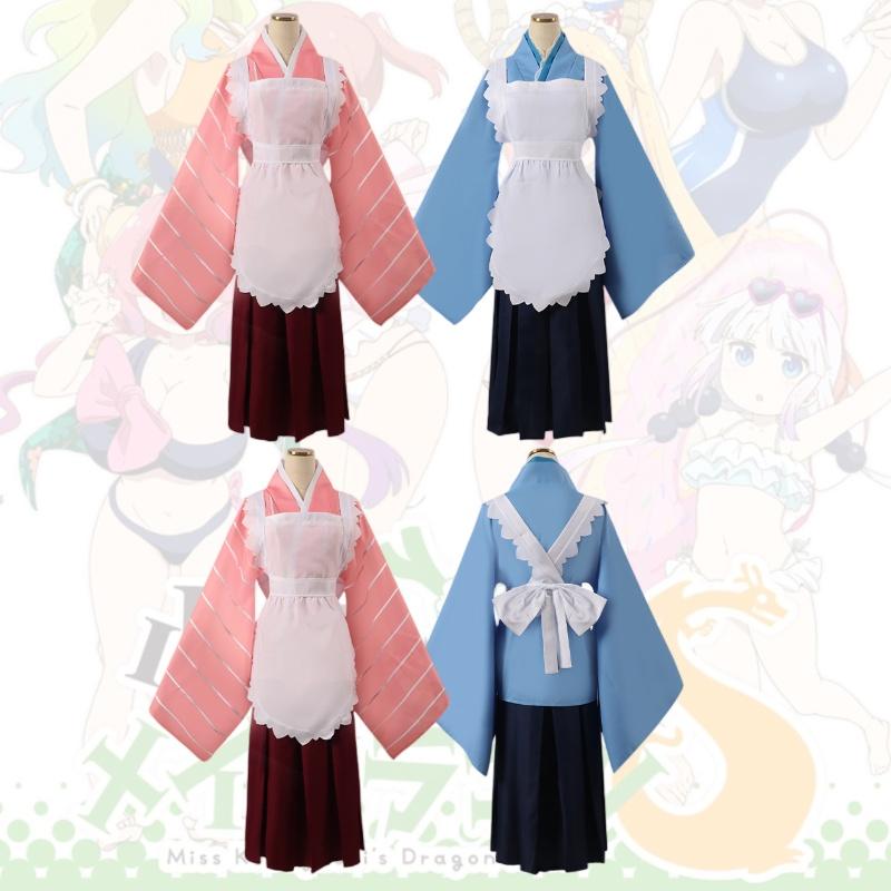 Miss Kobayashis Dragon Maid Kannakamui Tohru Cosplay Costumes Prop Halloween