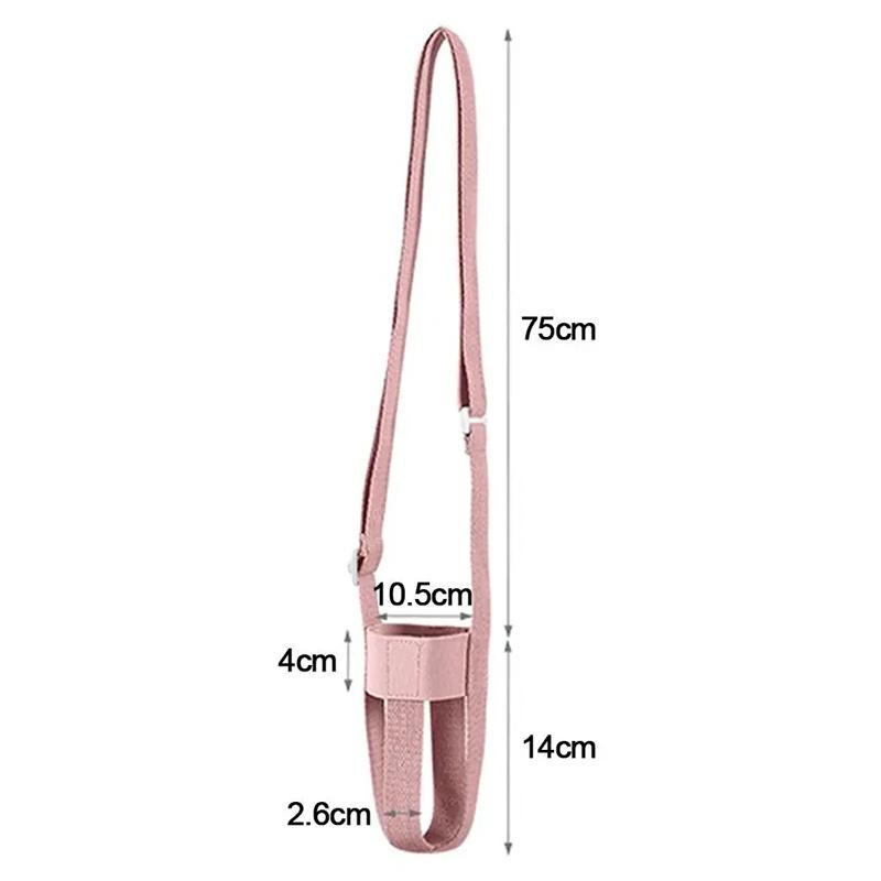 Adjustable Water Bottle Carrier Strap Cup Holder Sling For Drink Bottle Coffee Mug Outdoor Cup Protector Daily Carry Accessory