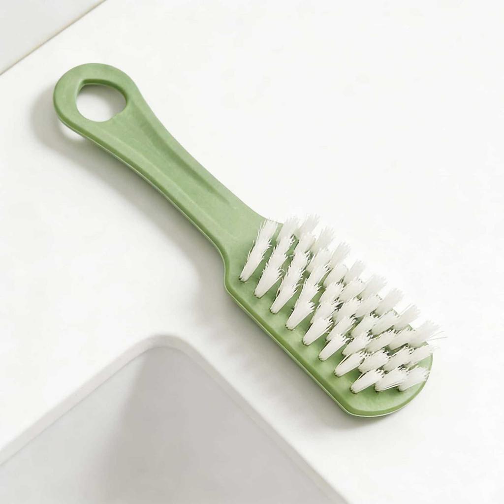 Multi-functional Soft Bristle Clothes & Shoe Brush for Laundry, Bathroom & Cleaning Use