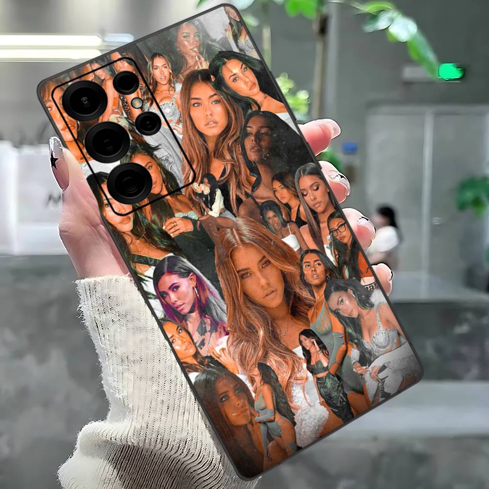 M-Madison BeerS Singer Phone Case For Samsung S 24 fe 25 Ultra plus 20 lite 21 30 22 23 24 22 Ultra 5G Fundas
