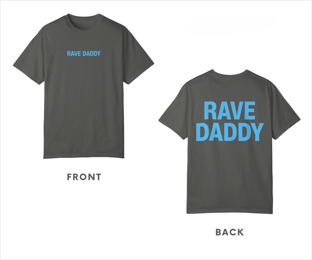 Rave Daddy Art Street Fashion Casual TShirt Mens and Womens Luxury Brand Top