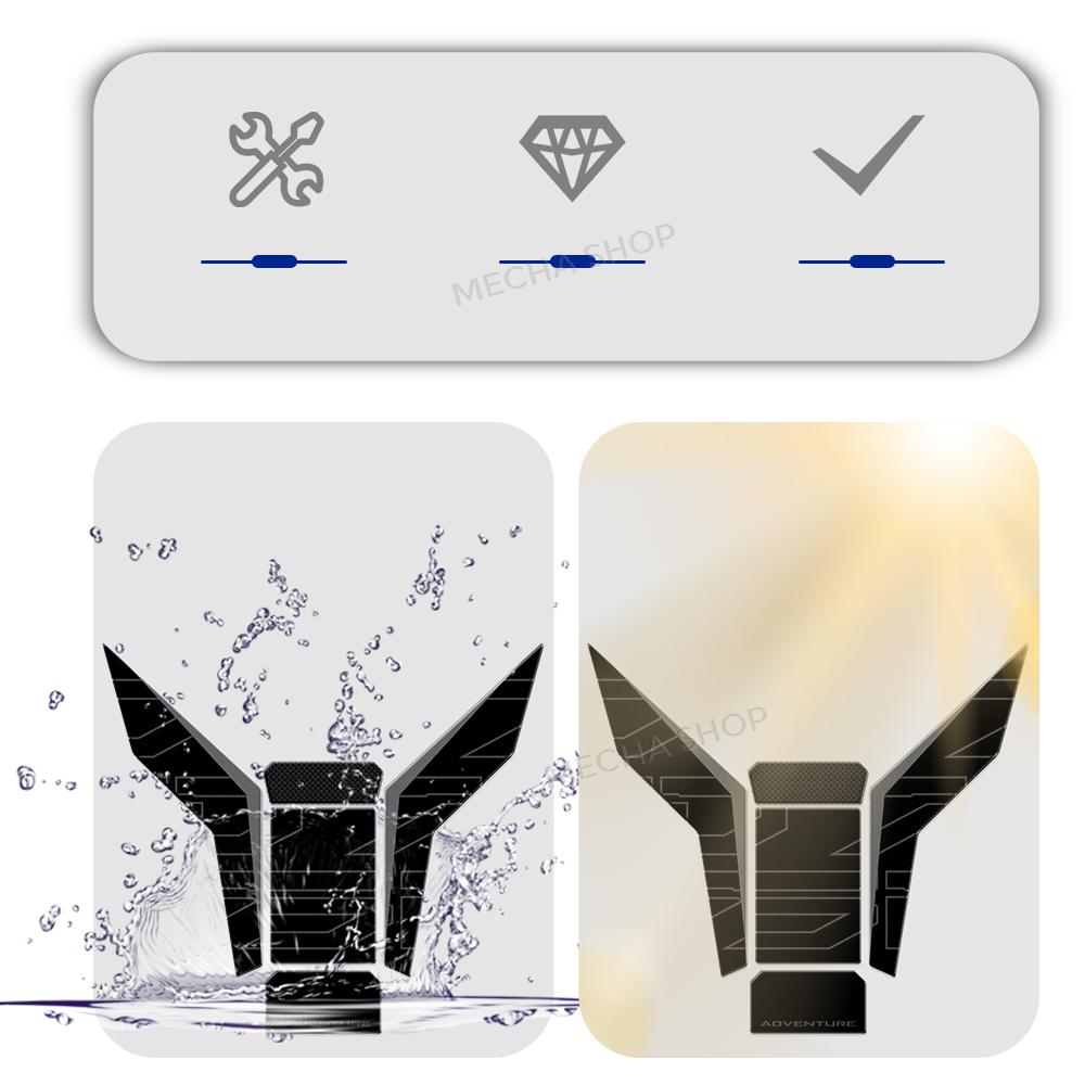 Motorcycle Accessories 3D Resin Decals Kit For Xadv750 X-ADV 750 2025 Tank Door Stickers