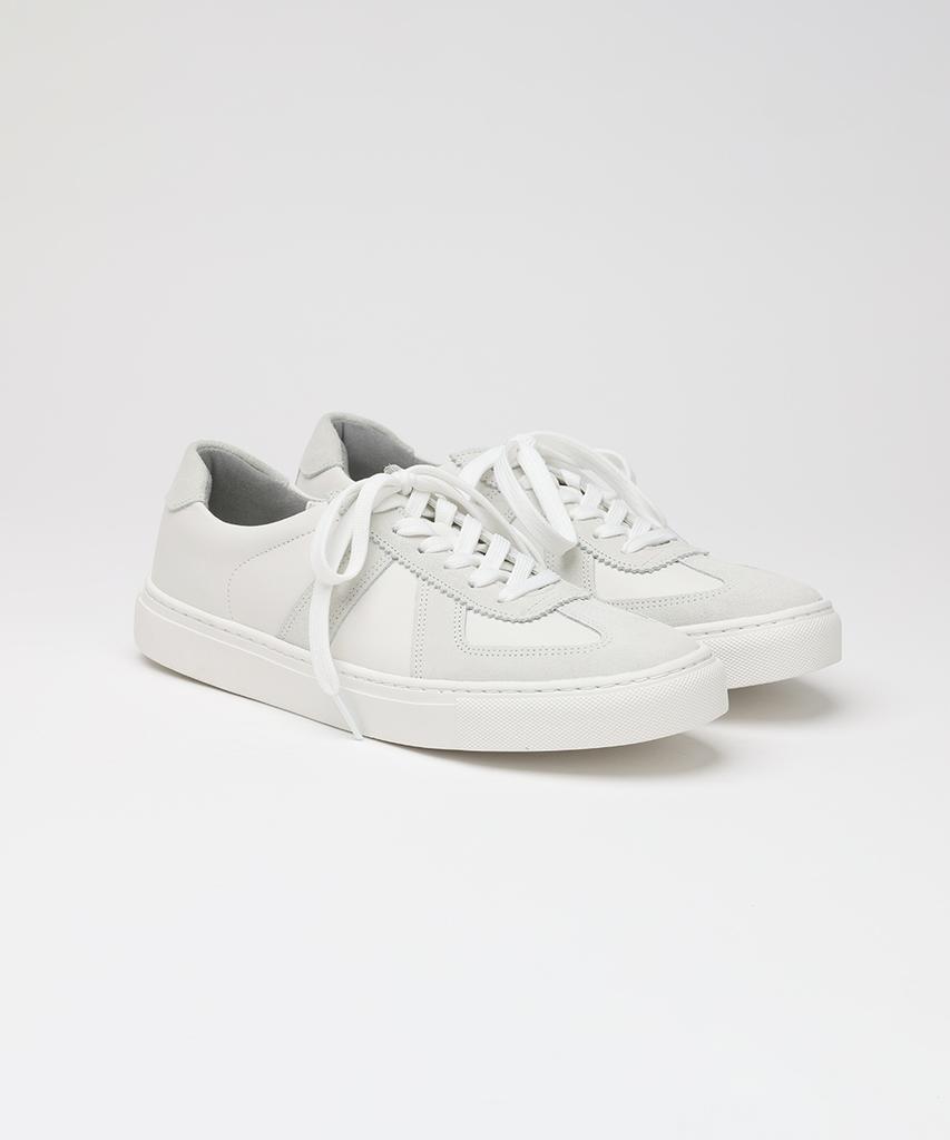Firenze Atelier [Second.A] Simple White Sole German Army Sneakers 2Ndf2600W [White]
