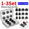 1-3Set Memory Foam Ear Tips  with Case Noise Isolating Ear Buds Pads Cushion Ear Bud Tips for In Earphone Headphones Accessories
