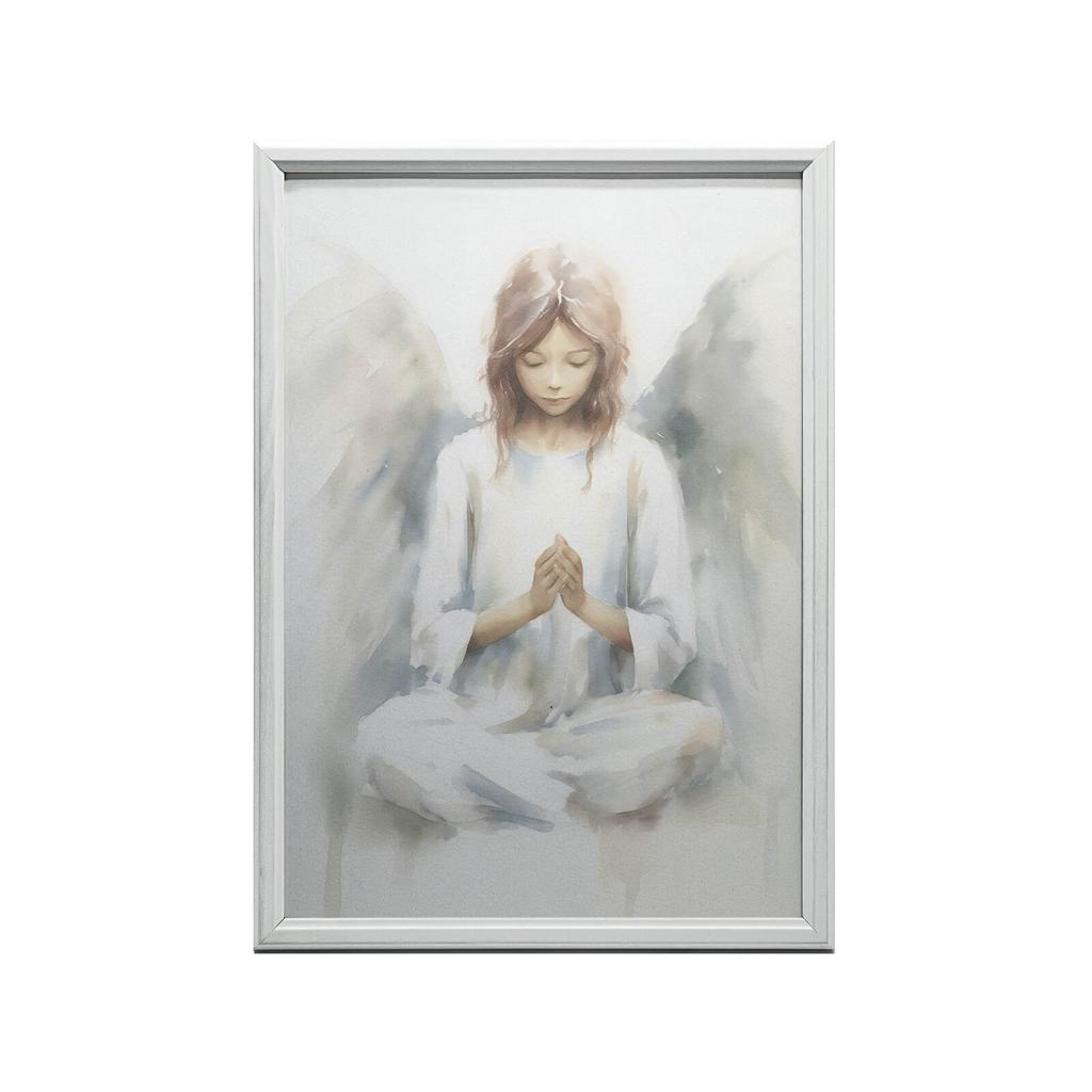Delikatny Anioł Delikatny Anioł, 50X70 Cm, Bez Ramy, Płótno Premium Na Blejtramie