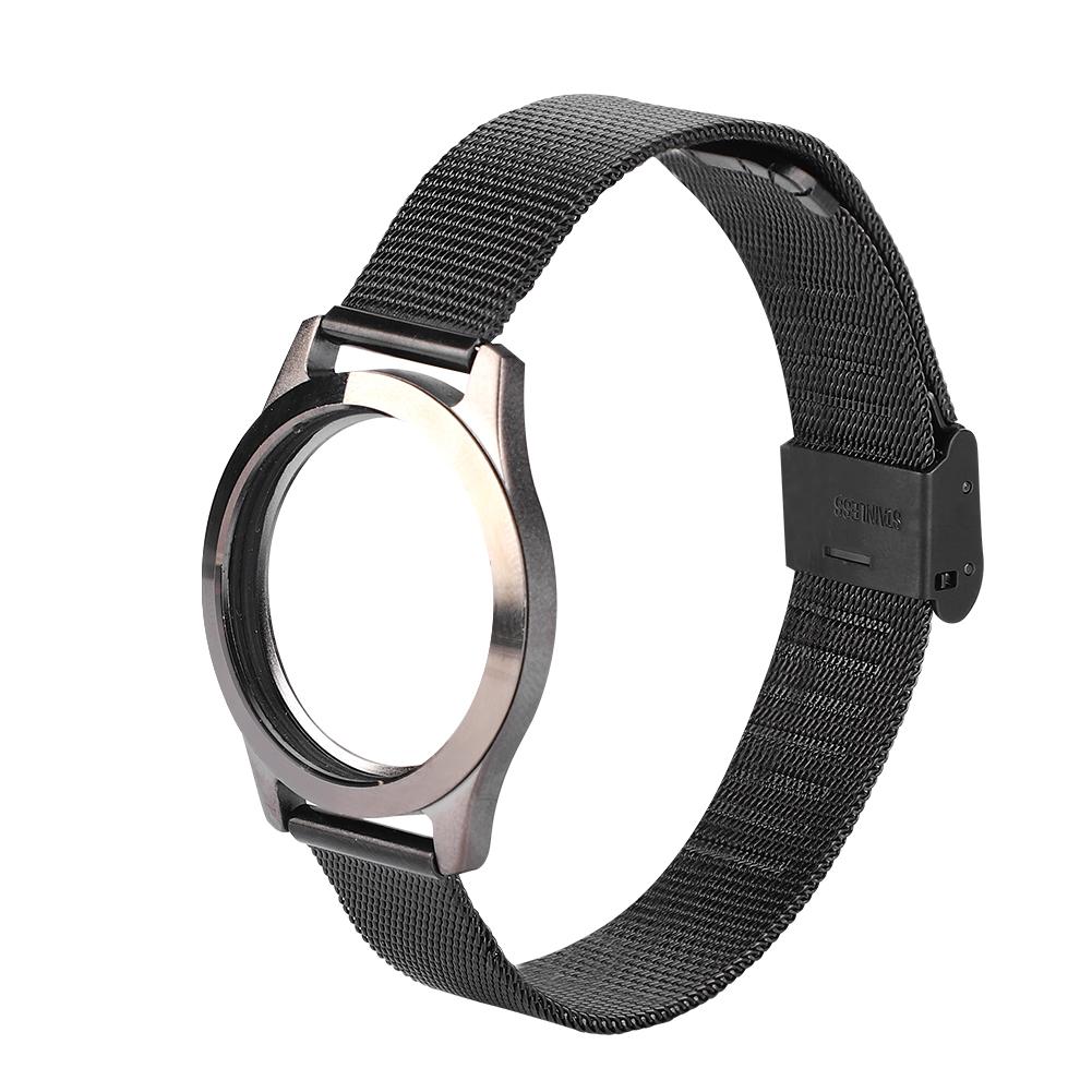 

Стальной ремешок на запястье, браслет-замена, монитор сна и фитнеса для Misfit Shine 2, черный чёрный