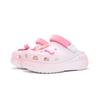 Crocs Crush Clog Strawberry Pie EVA Fashion Cute Commuter Outing Girly Heart Gift Bag Edition Hole Shoes Unisex Pink