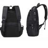 Large-capacity Casual Backpack Breathable Solid Color Backpack Men Backpack  Travel