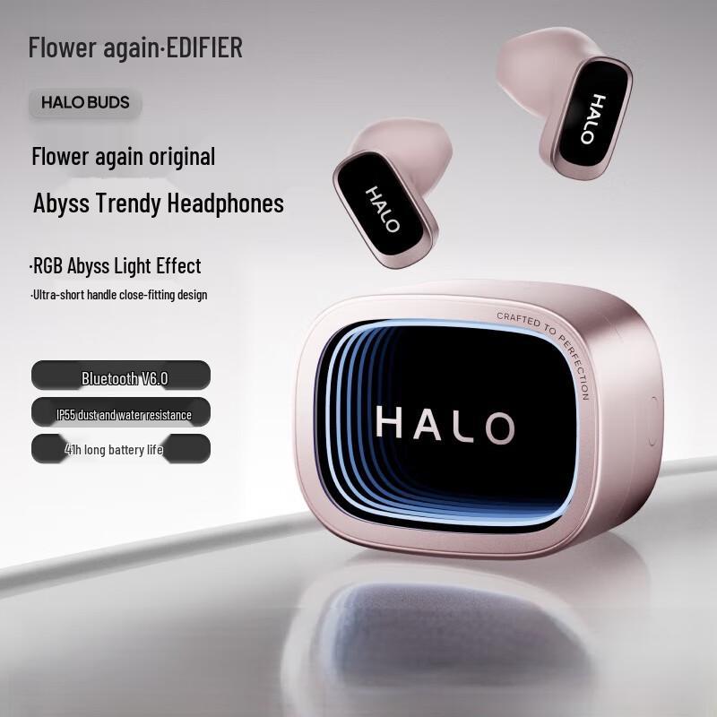 Edifier Halo Buds Semi-In-Ear Bluetooth Earbuds